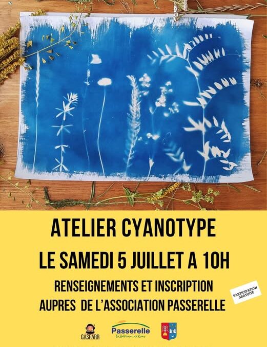 Atelier cyanotype
