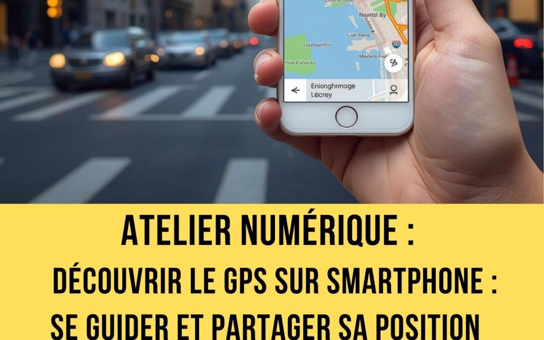 Atelier Numérique – Découvrir le GPS sur smartphone