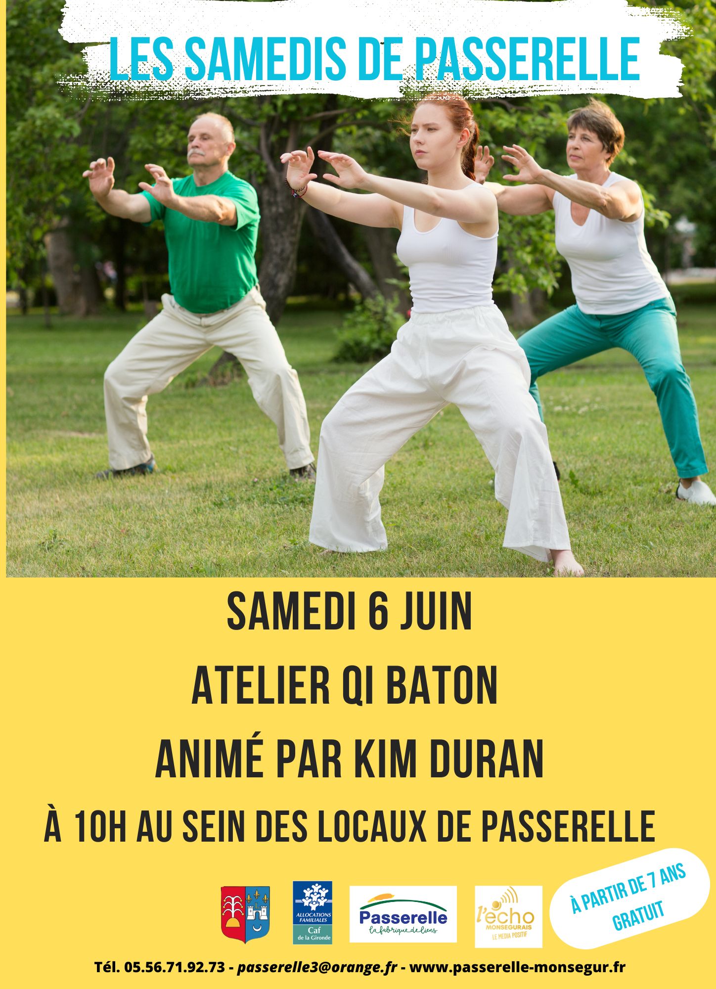 Les samedis de Passerelle Atelier qi baton